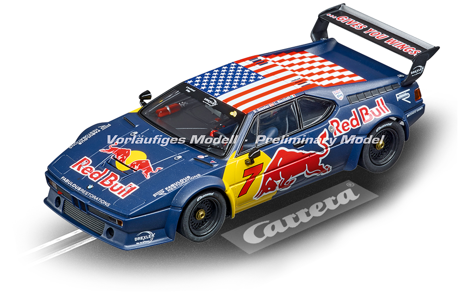 Carrera 30885 - BMW M1 Procar #7 Red Bull - '17 Daytona - Digital 132